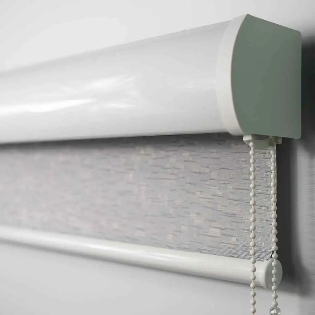 Persiana Rolo Blackout Luxury Cinza m2