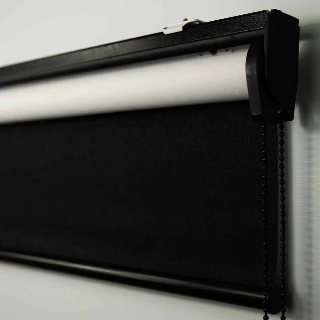 Persiana Rolo Blackout New York Preta m2
